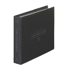 문화)실키명함철(300장/A300/검정)-박스(10개입)
