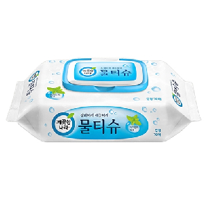 깨끗한나라)물티슈(캡형/70매)-박스(10개입) 5%할인