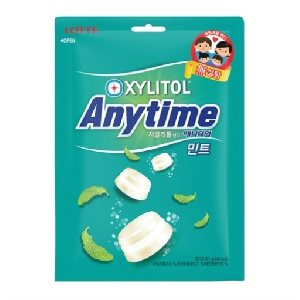 롯데 애니타임 밀크민트 리필 5000 (185g)-박스(12개입)