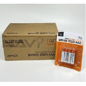 알카라인 AAA 건전지 (120알 카드타입)_1BOX(120EA)