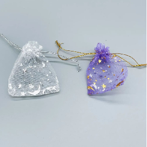 선물포장 오간자 망사 복주머니 포장지 봉투 7x9cm