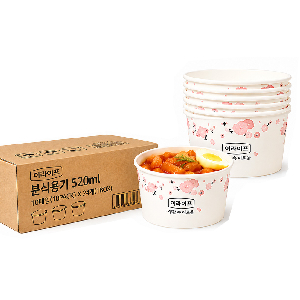 BOX 이라이프 분식용기 520ml 240개입