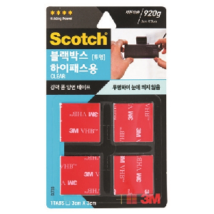 3M)스카치 강력 블랙박스 하이패스용 (투명/CLT33)