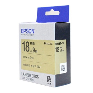 EPSON)라벨프린터리본(SM18Z))골드/흑문자