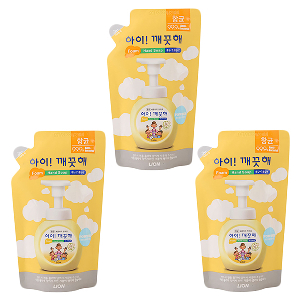 아이들과 함께쓰는 거품형 핸드워시 파우더 200ml 3개