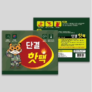 대용량 핫팩(단결핫팩/150g)-(팩-10개입)