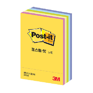 3M)포스트-잇 노트(CT-32/파스텔/51*76mm)