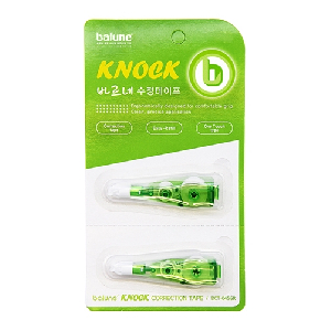 바르네)수정테이프 리필(노크식/BCT-0456R)(2P)