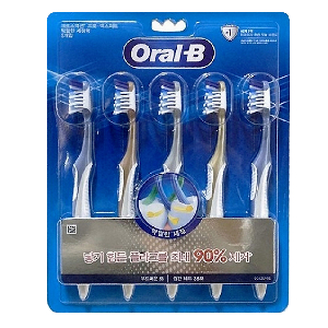 오랄비 크로스액션 프로엑스퍼트 칫솔 5P