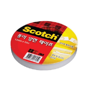 3M)종이양면테이프(1210/12mm*10m/3인치)