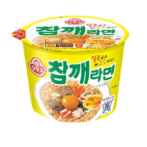 오뚜기)참깨라면 큰컵(12개입)