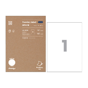 폼텍)A4전지라벨(LS-3130/100매/1칸)