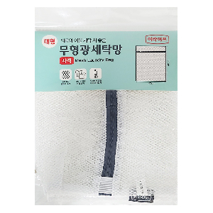 롯데 이라이프 무형광 세탁망 사각 대형