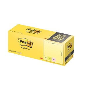 3M)포스트-잇 노트(654-20A 대용량팩/76*76mm)