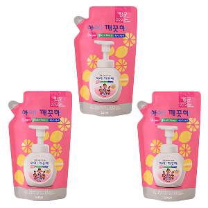아이들과 함께쓰는 거품형 핸드워시 레몬 200ml 3개