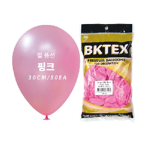 펄풍선(30Cm/핑크/50입)
