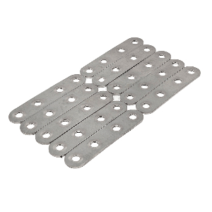 평철 연결판 가구 보강철물 10P
