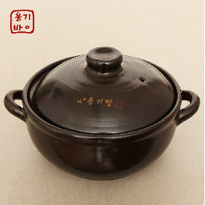 황토 옹기방 내열냄비 대