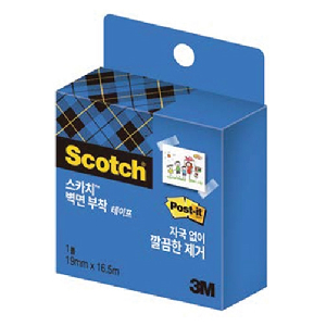 3M)스카치 벽면 부착 테이프 리필(183R/19mmx16.5m)