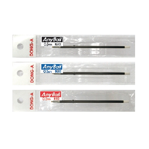 동아)애니볼 리필(0.5mm)청색(12개입)