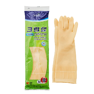 크린랩 식품전용 고무장갑 중 아이보리