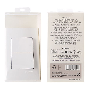 대성 스위치1로2구(PP case) 20입